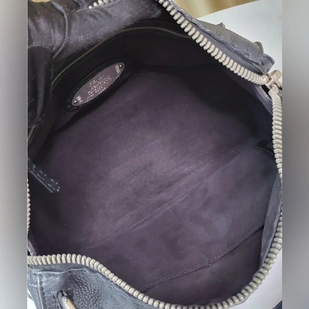 FENDI LEATHER SALLERIA HANDBAG 2WAY BAG